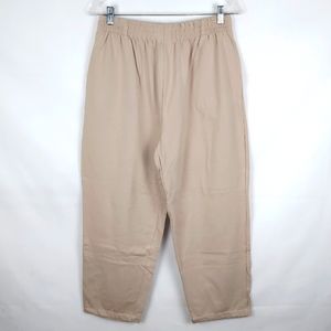 90's Y2K Vintage Basic Editions Wide Leg Pants Womens L Minimalist Going Out